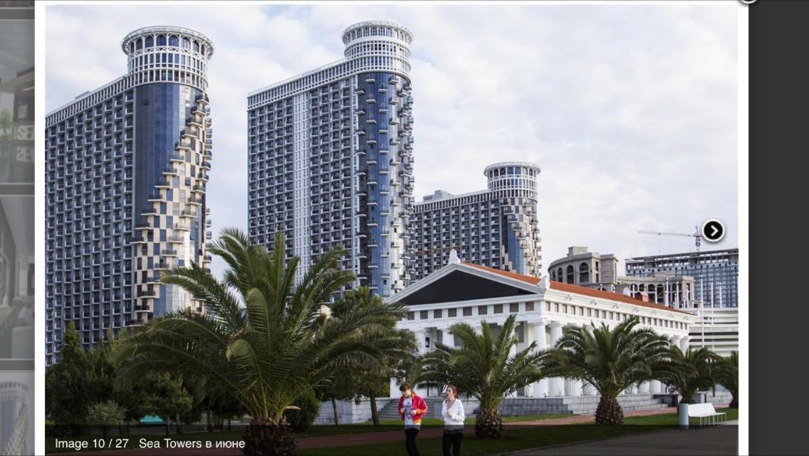 Apartment Sea Tower Khimshiashvili 15 Batumi Exterior photo