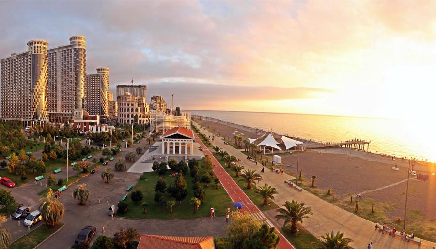 Apartment Sea Tower Khimshiashvili 15 Batumi Exterior photo